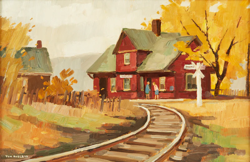 Barry’s Bay Station by Thomas Keith Roberts
