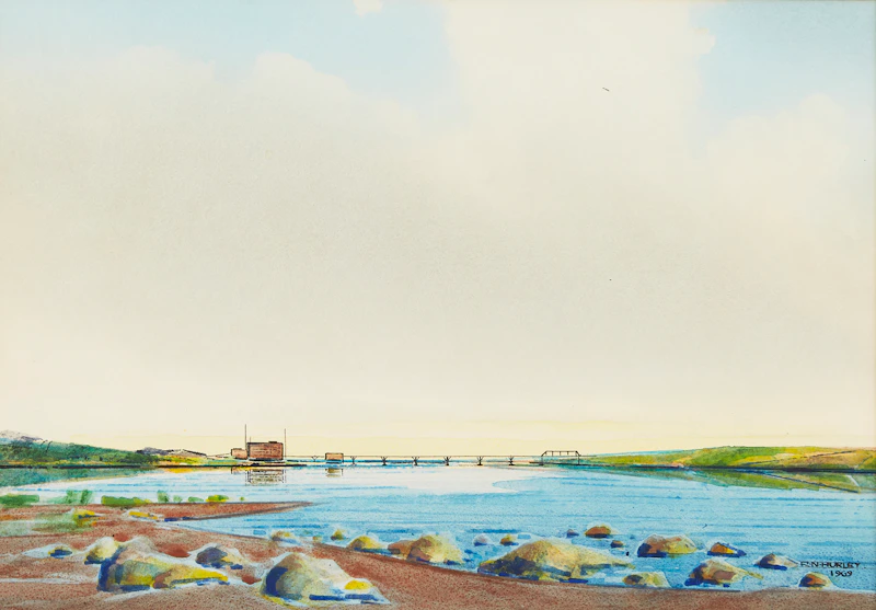 Robert N. Hurley, Shoreline Landscape