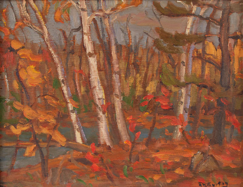 At the Head of Bennett Lake, Ont., Perth District by Ralph Wallace Burton