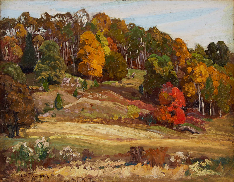 Autumn Hillside by Herbert Sidney Palmer