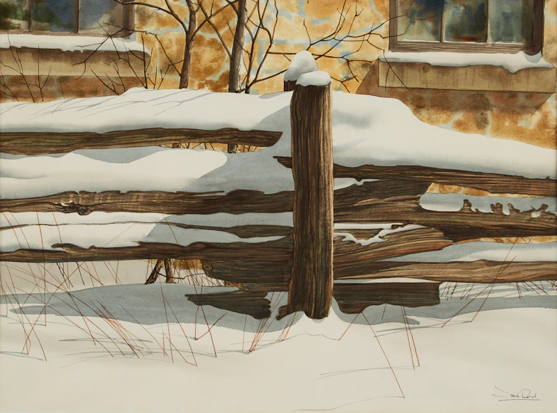 Jack Reid, Fence Deep Snow