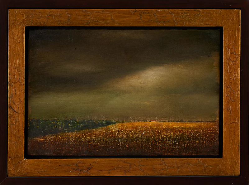David Bierk, Heartland Memory 6, oil on canvas, 1992 - view 2
