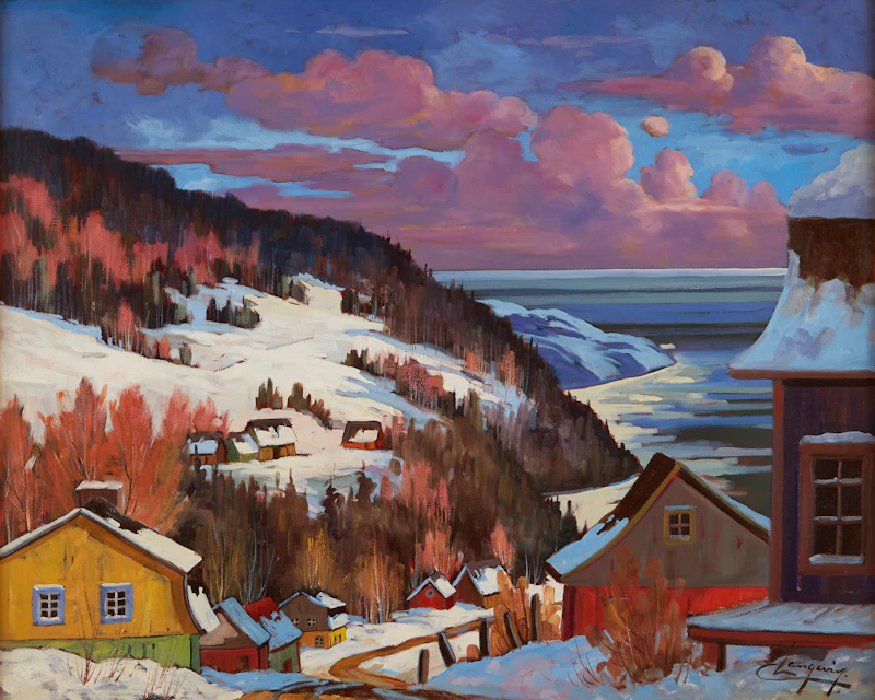 Claude Langevin, Du haut de la falaise