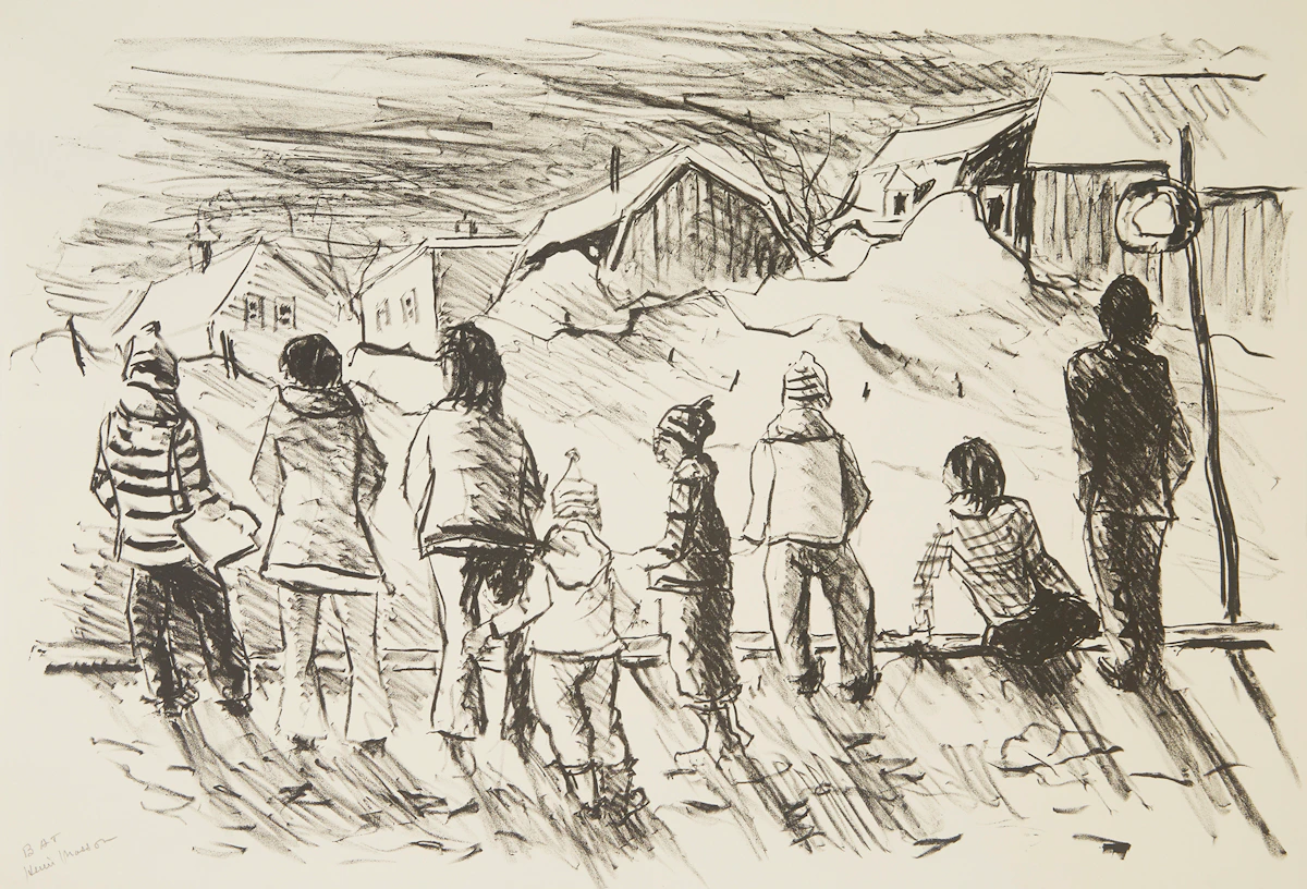 Henri Leopold Masson, Three Scenes, three lithographs