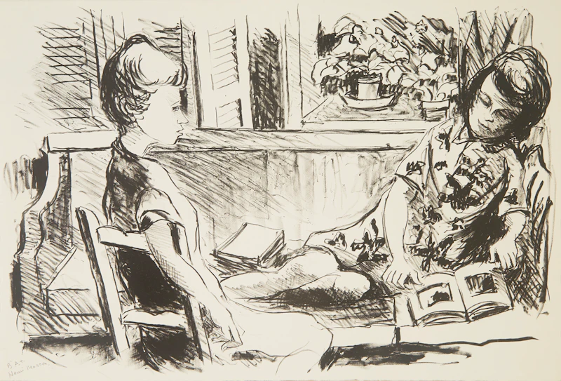Henri Leopold Masson, Three Scenes, three lithographs - view 2
