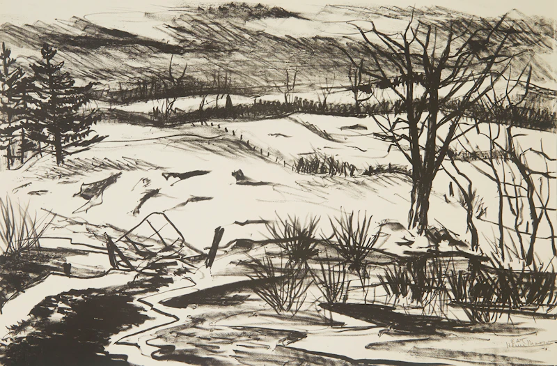 Henri Leopold Masson, Three Scenes, three lithographs - view 3