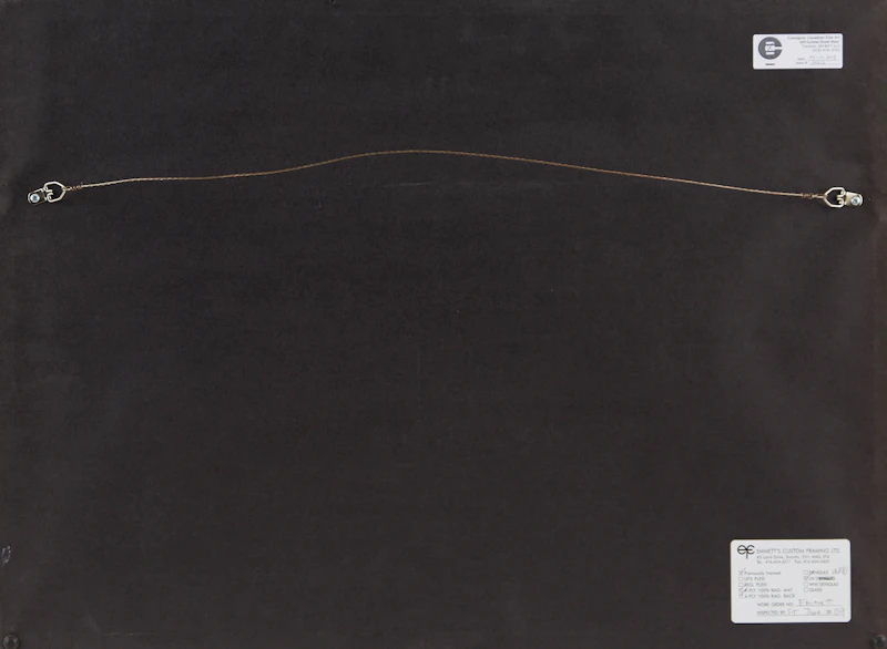 Thomas Sherlock Hodgson, Nude Abstraction, mixed media on paper, 1965 - view 3