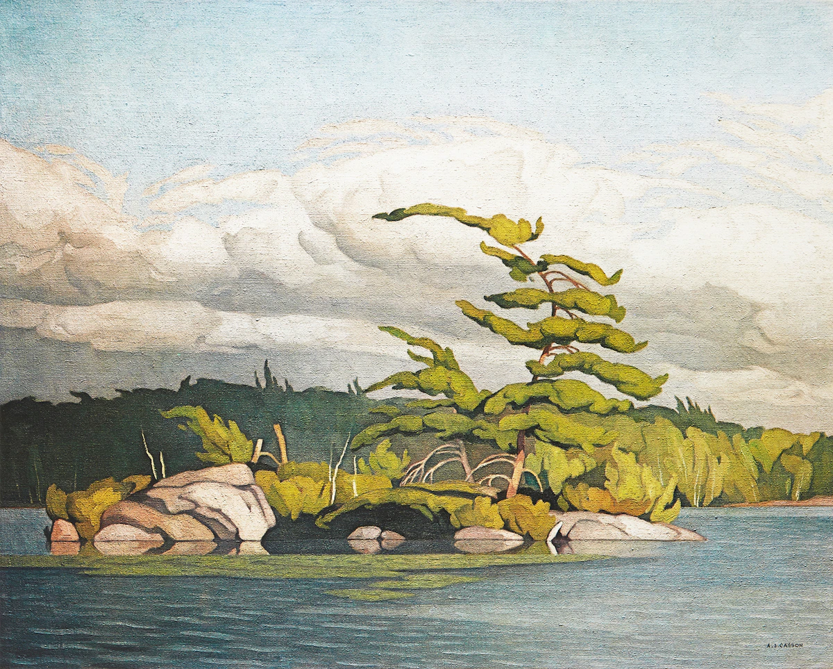 Alfred Joseph Casson, Moose Lake; The Village Store; Algonquin Park, three colour serigraphs