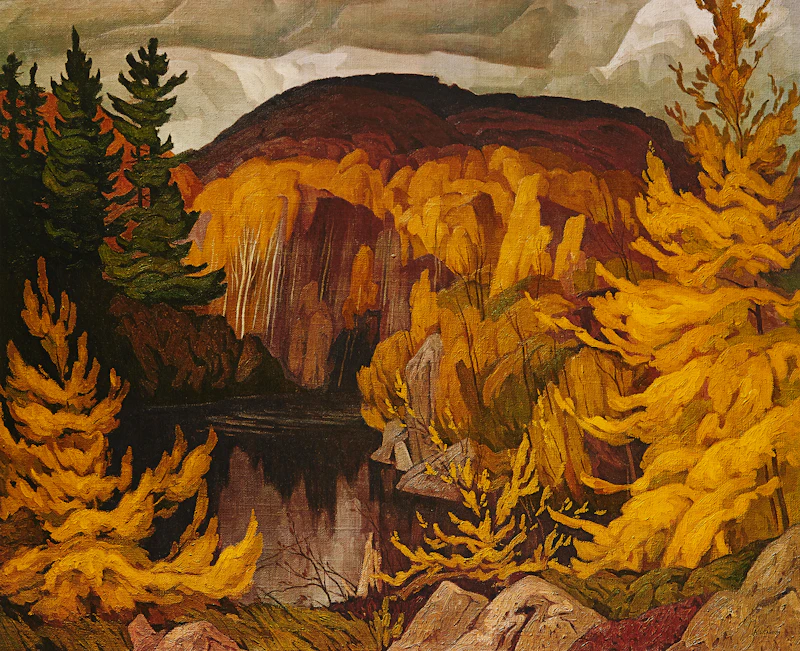 Alfred Joseph Casson, In the Islands, Georgian Bay; Sunshine After Rain; Farm House; Autumn on the York River, four colour serigraphs - view 7