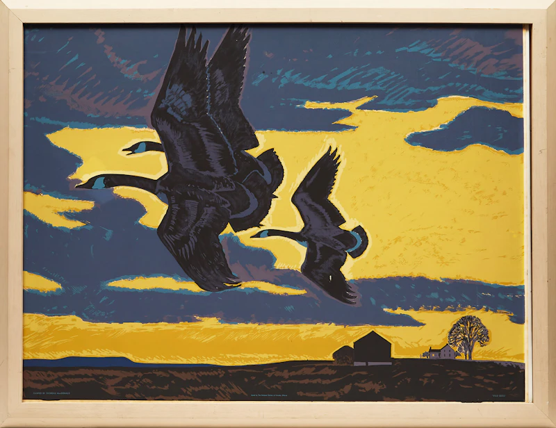 Wild Geese by Thoreau MacDonald