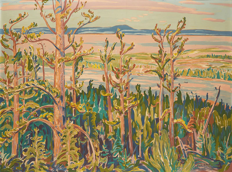 Alexander Young Jackson, Jack Pine, sampson-matthews silkscreen - view 2