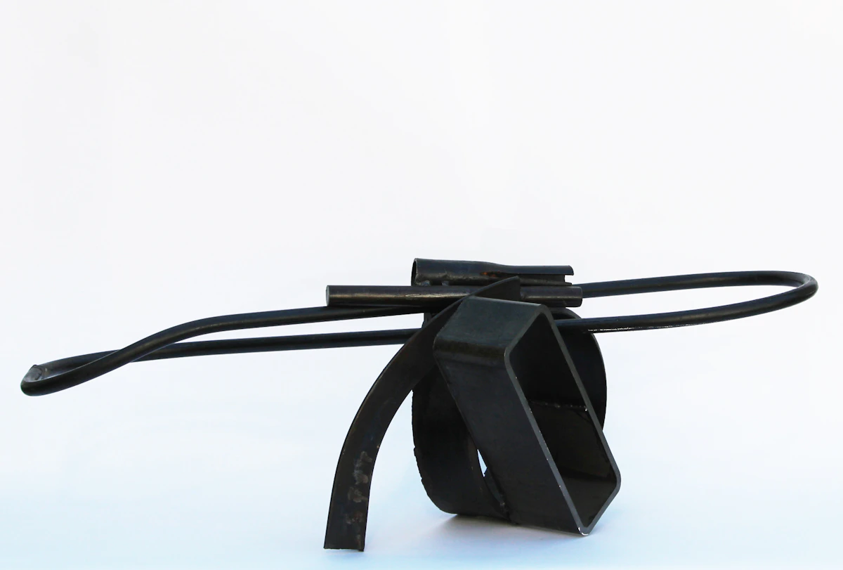 André Fauteux, Table Piece T8803, welded brass sculpture
