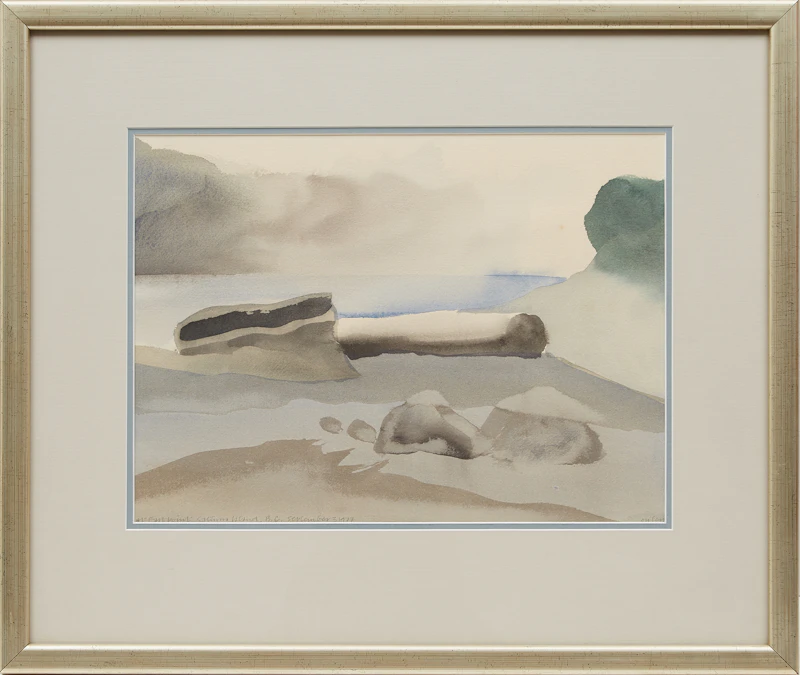 Toni Onley, Bay at East Point Saturna Island, BC