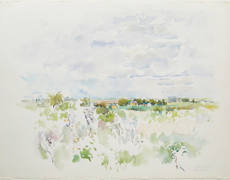 Rural Landscape by Reta Madeline Cowley