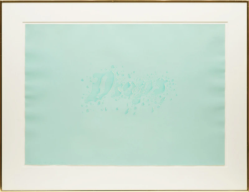 Drops by Edward Ruscha