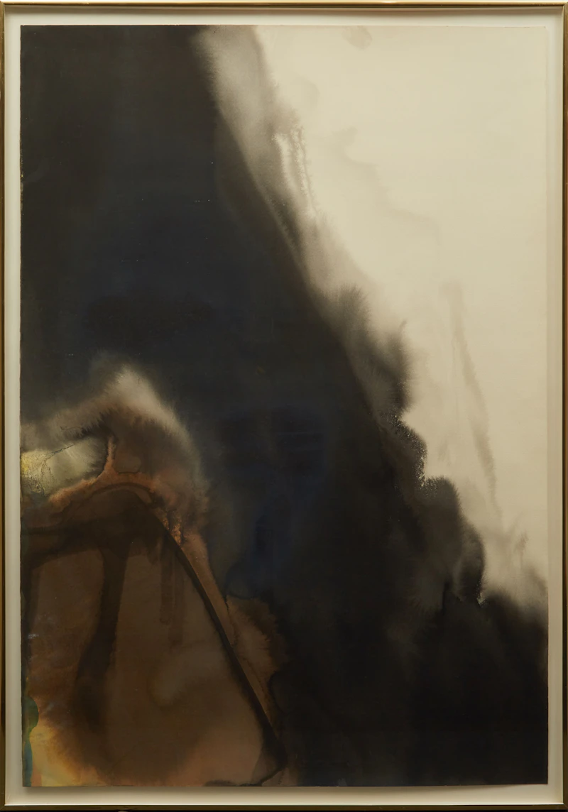 Matsumi Kanemitsu, Untitled, watercolour and ink on paper (diptych) - view 4