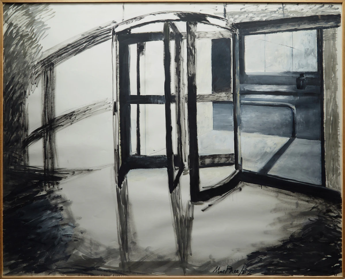 Medrie MacPhee, Revolving Door, ink