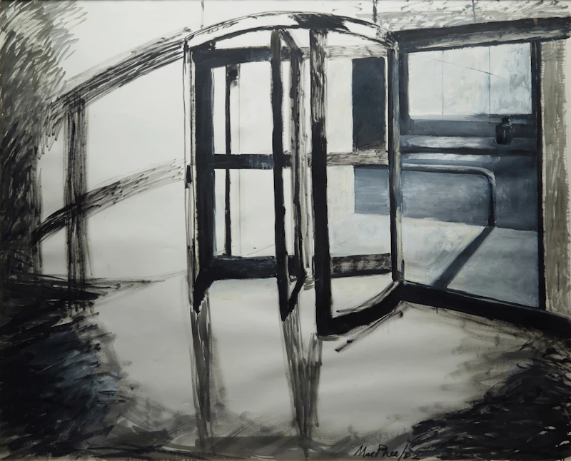 Medrie MacPhee, Revolving Door, ink - view 2