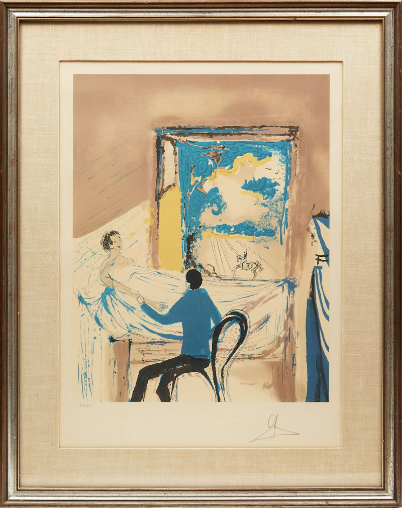 Salvador Dalí, The Doctor, colour lithograph - view 1