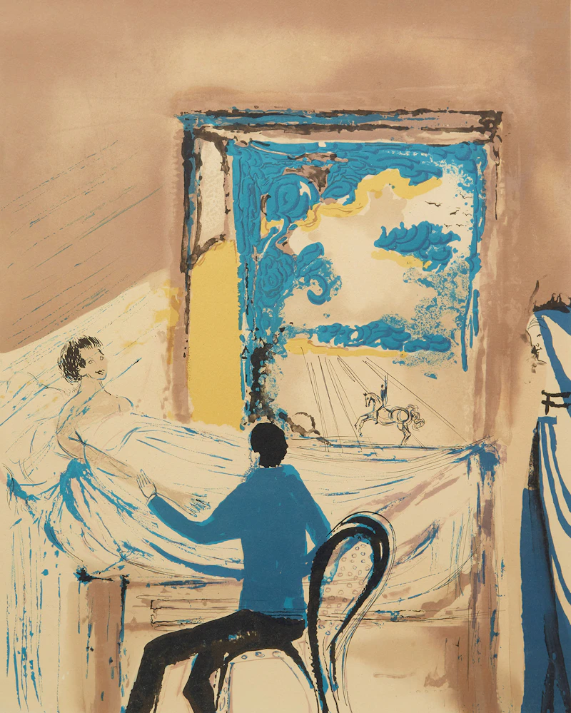 Salvador Dalí, The Doctor, colour lithograph - view 2