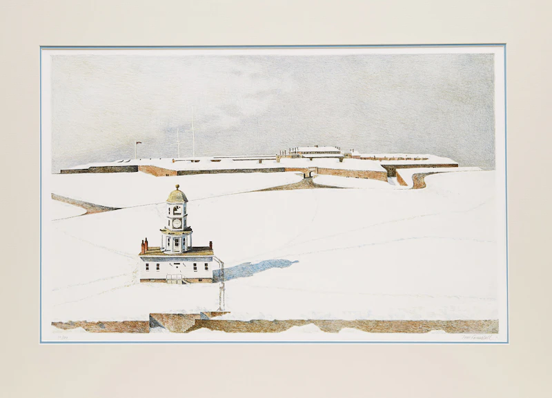 Halifax Citadel by Thomas de Vany Forrestall