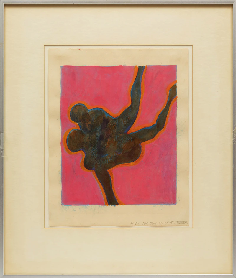 John Graham Coughtry, Study for Two Figure Series