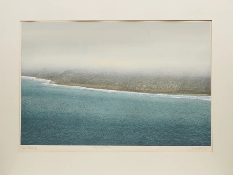 Ronald William Bolt, Flight Into Holman (High North Five), mixed media on paper, 1979 - view 1