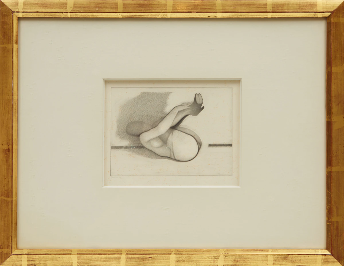 Bernard Rene Joseph Mulaire, Untitled, pencil drawing