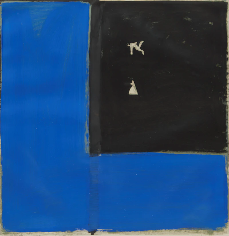 Riduan Tomkins, Untitled, mixed media on paper - view 2