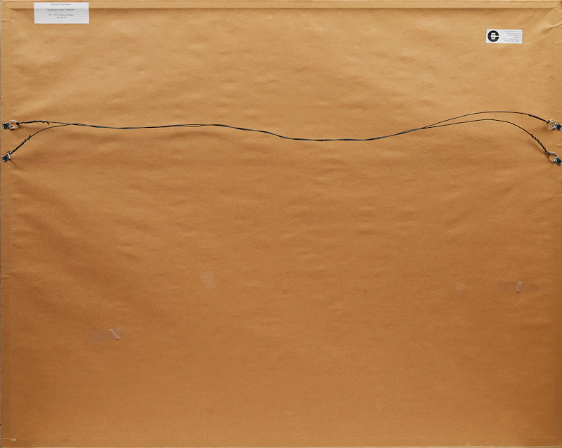 Mashel Teitelbaum, Manitoulin Island, September, acrylic on paper, 1977 - view 2
