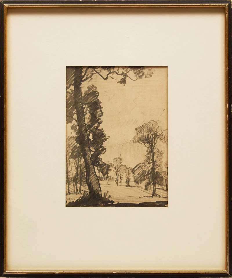 Unknown 20th Century Artist, Pair of Works: Whistler’s House at Old Chelsea; Landscape, pair of photolithographic reproductions - view 4