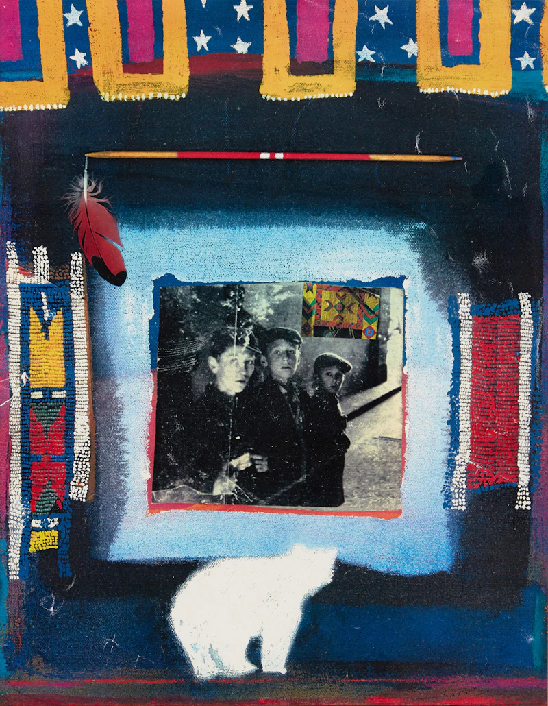 Jane Ash Poitras, Beak, colour lithograph, 2000 - view 2