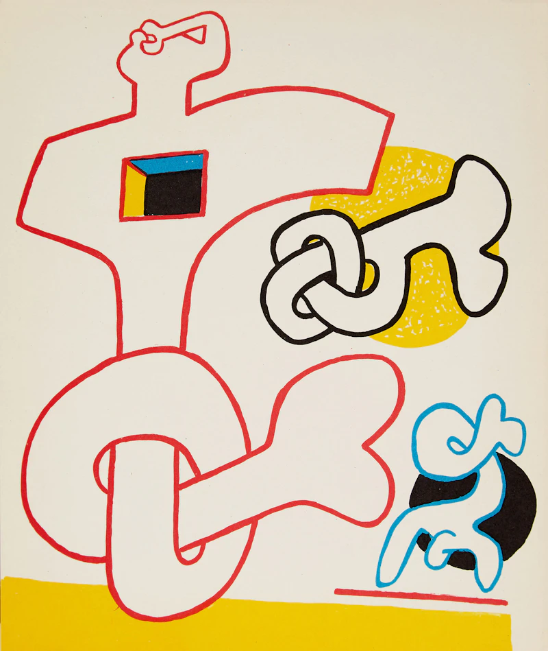 Sorel Etrog, Hanover Gallery 1970 Exhibition Catalogue , catalogue & three colour lithographs - view 3
