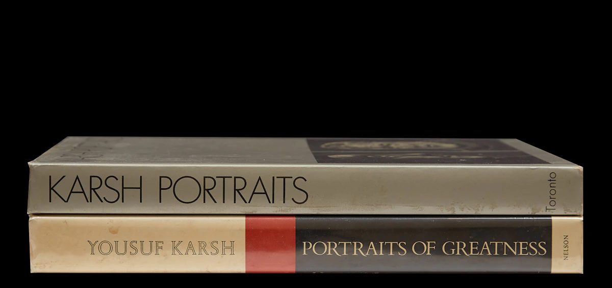 Yousuf Karsh, Karsh Portraits; Portraits of Greatness, two books