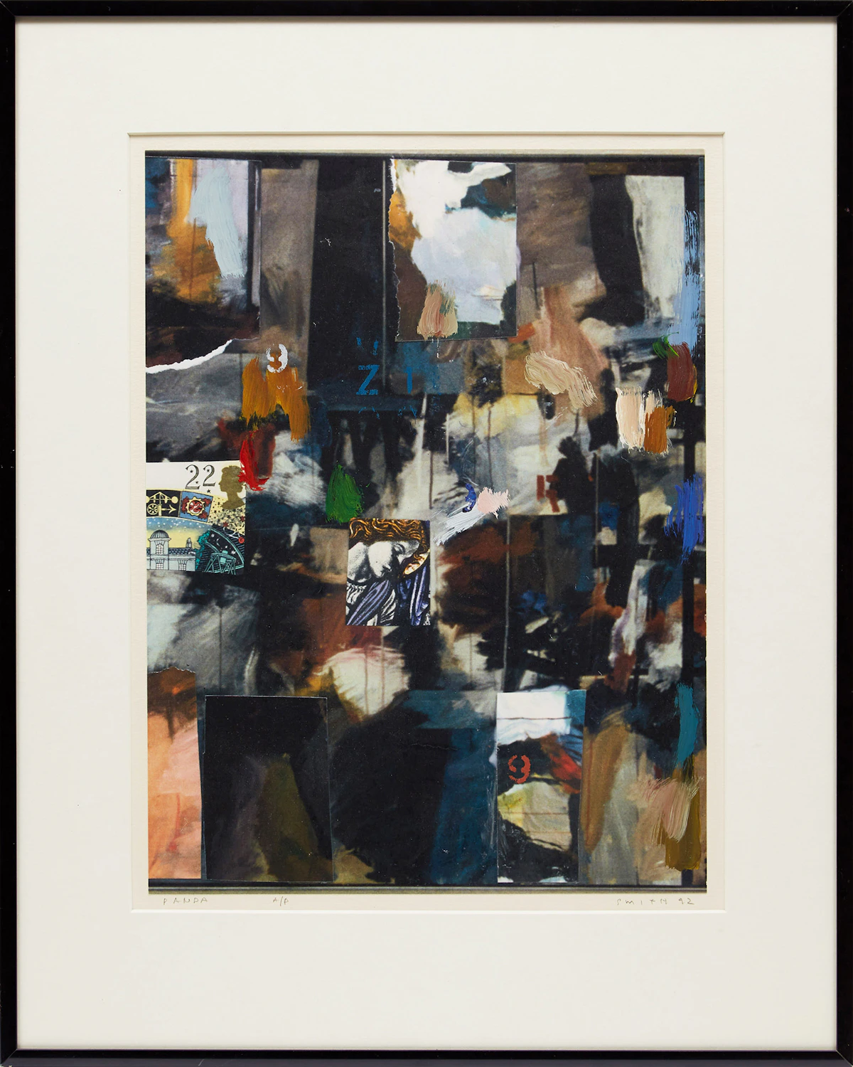 Gordon Appelbe Smith, Panda, print with hand colouring, 1992