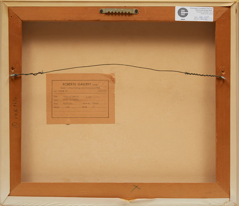 Rita Letendre, Vers l’infini, colour silkscreen, 1967 - view 3