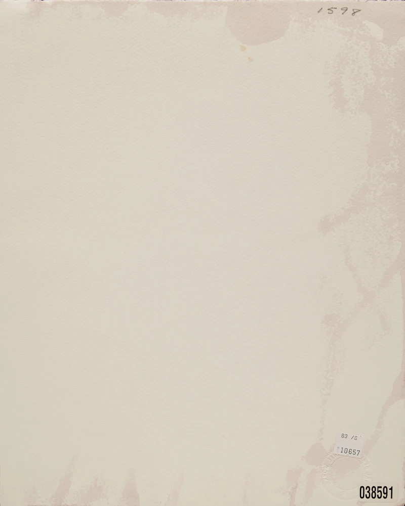 Carl Beam, La Calavera, mixed media print - view 2