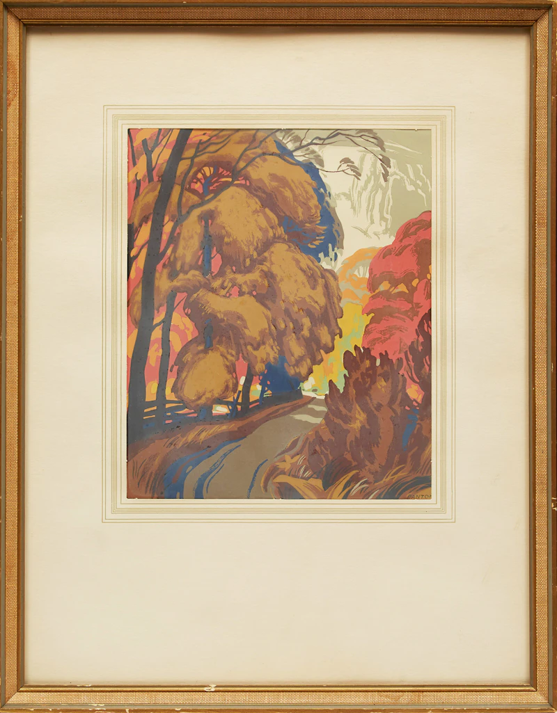 Roadway in Fall by Lawrence Arthur Colley Panton