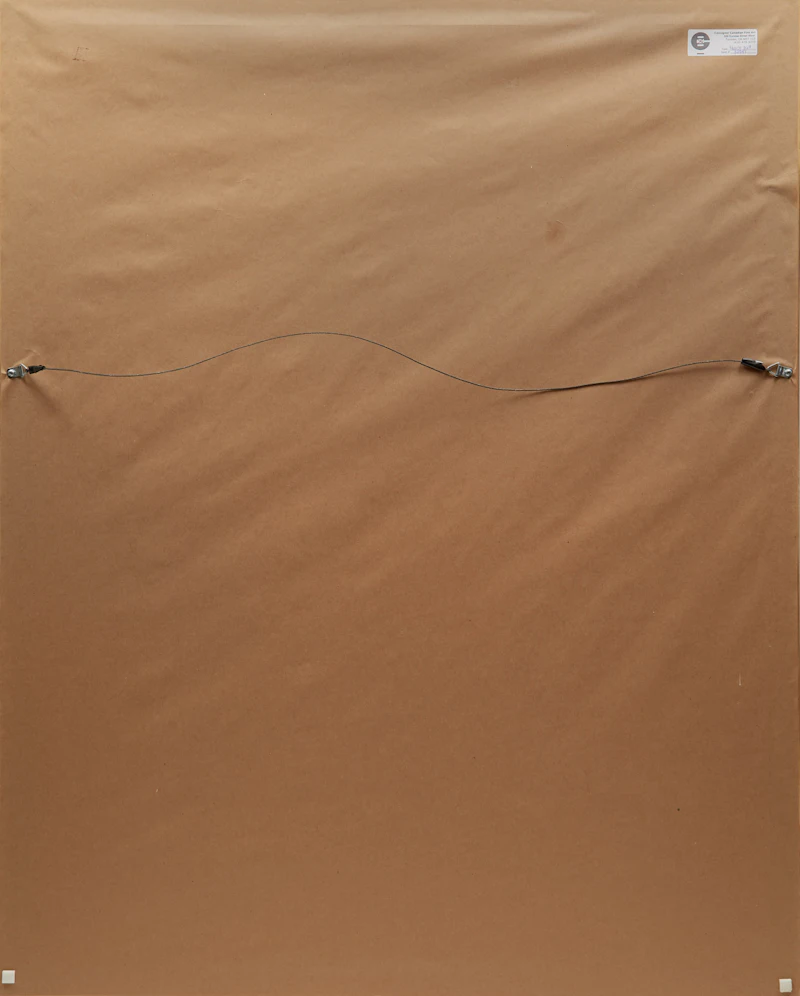 Michael Robinson, Father, Mother and Child, mixed media drawing, 1981 - view 3