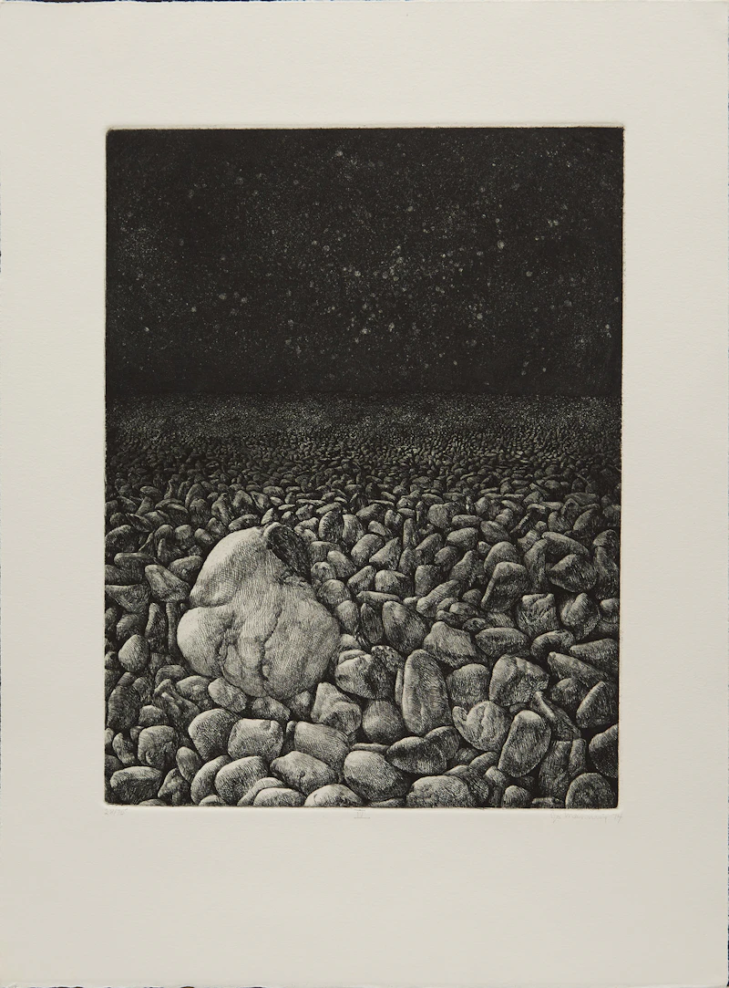 Jo Manning, Paradox: Portfolio of Poems and Seven Etchings, portfolio of poems and seven etchings, 1974 - view 6