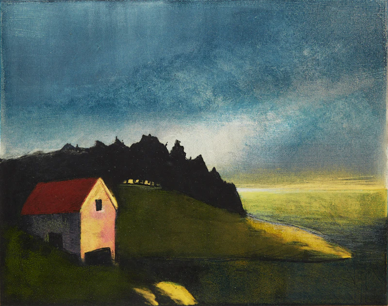Treacy Ziegler, The Sea Goes On, silkscreen - view 2