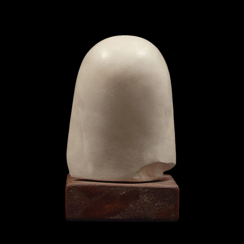 Florence Wyle, Justice, plaster bust on a wooden base, circa 1957 - view 4