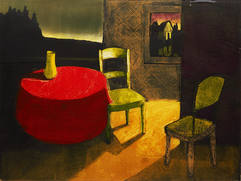 Treacy Ziegler, View of the Atlantic, silkscreen, 2003 - view 2