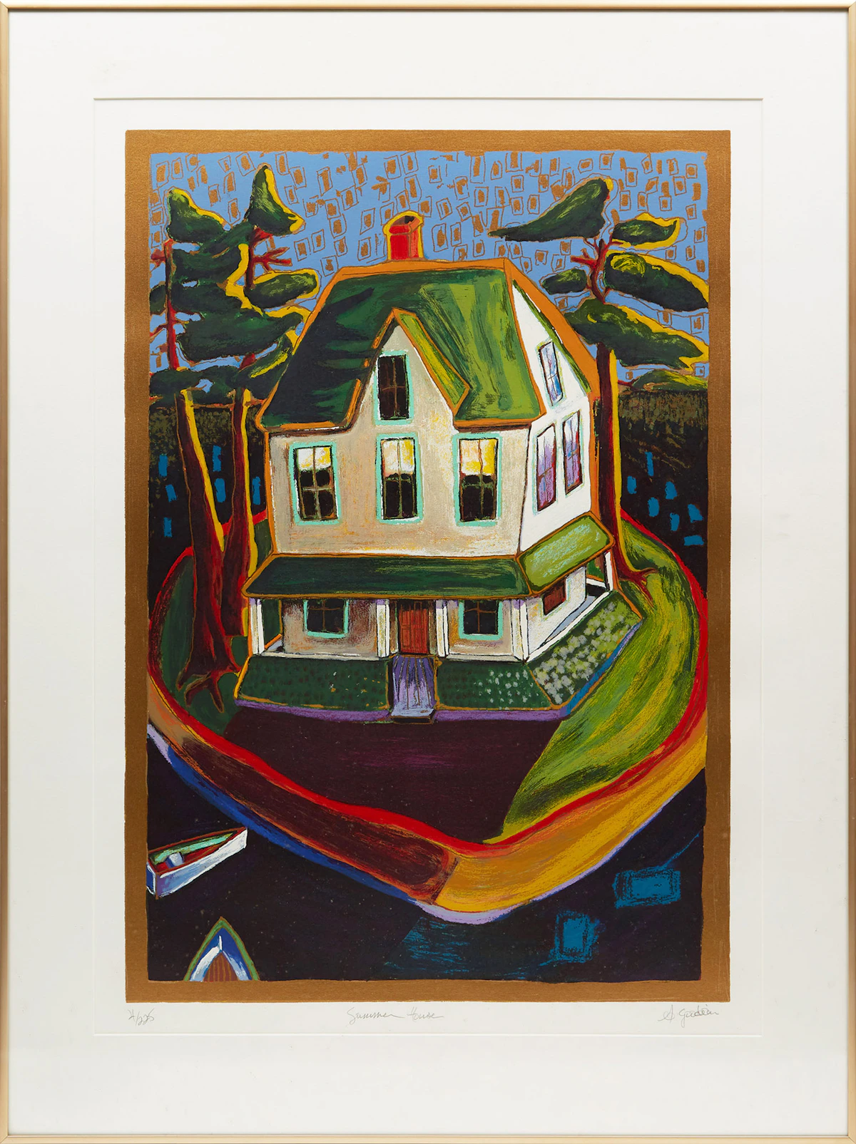 Alison Goodwin, Summer House, serigraph