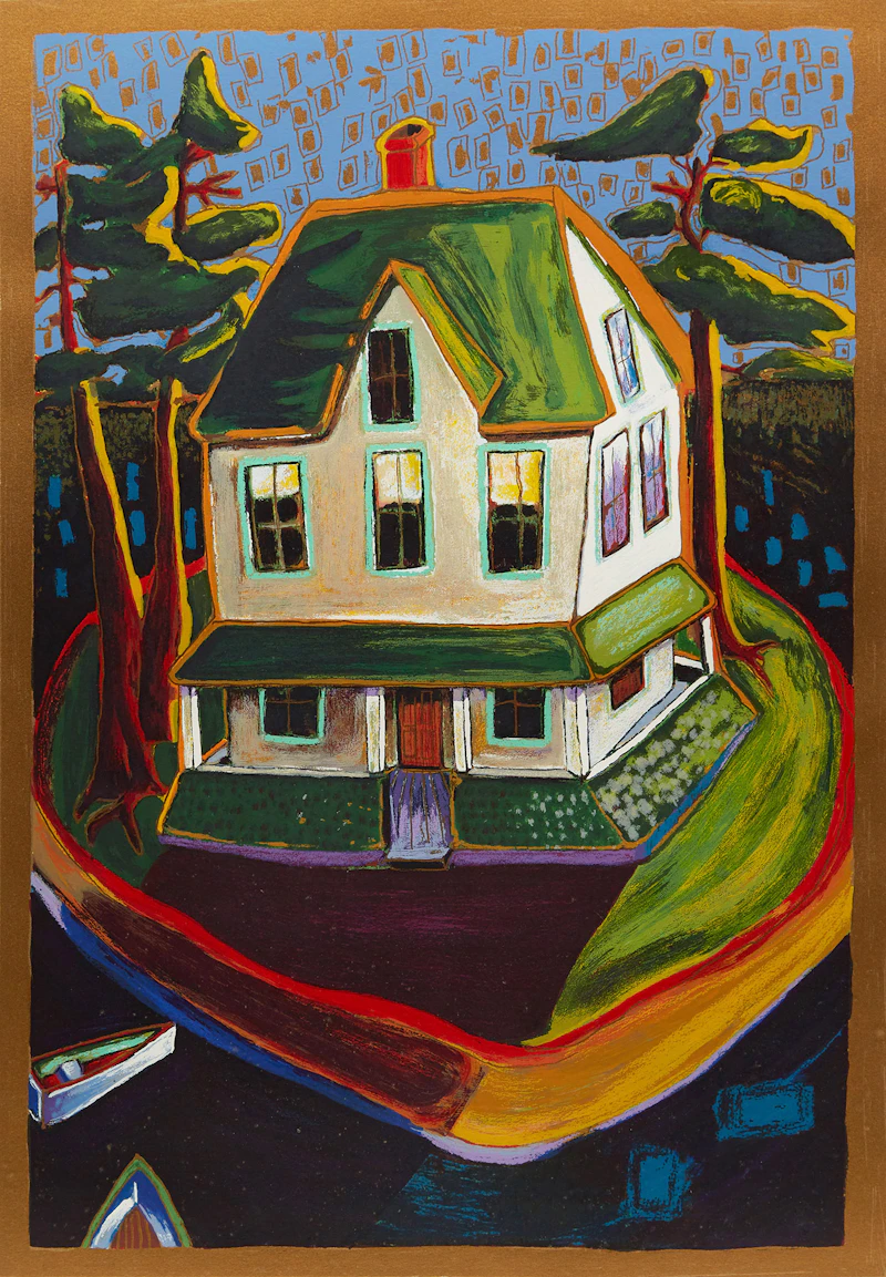 Alison Goodwin, Summer House, serigraph - view 2