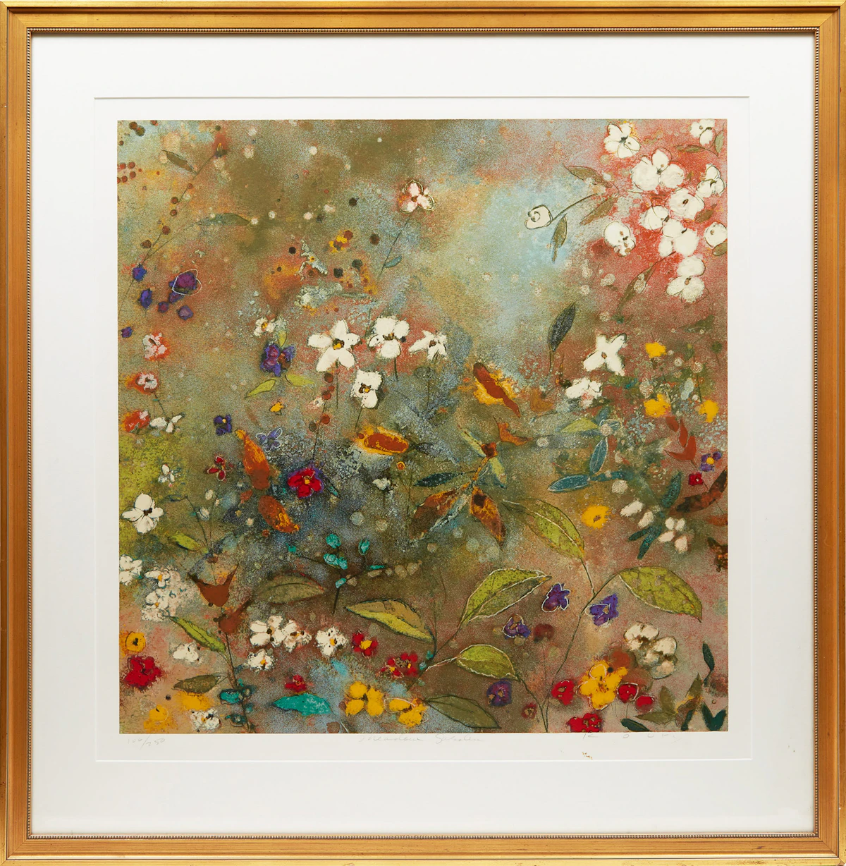 Koury, Meadow Garden, serigraph