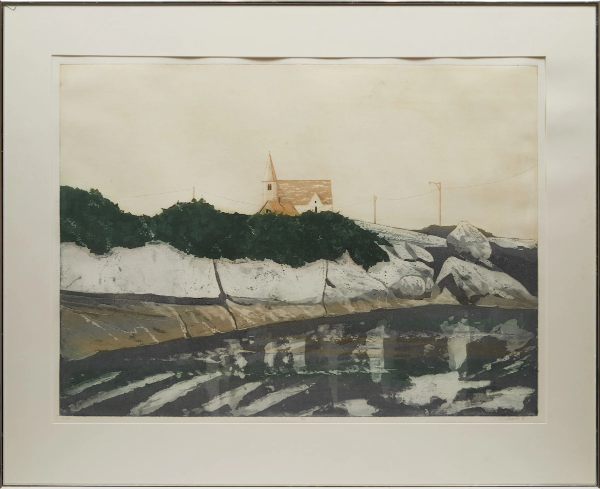 Doug Forsythe, Dover, etching