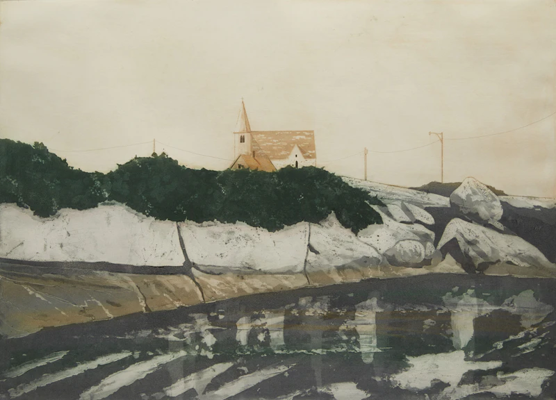 Doug Forsythe, Dover, etching - view 2