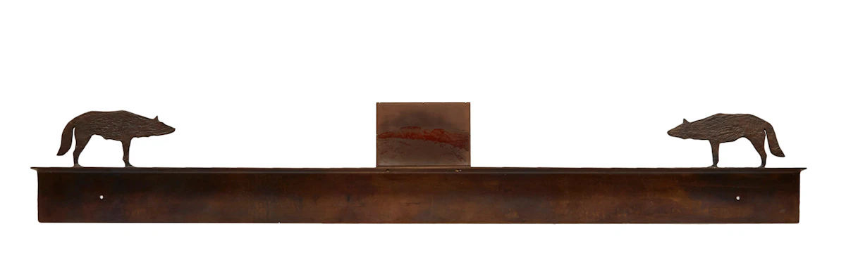 John McEwen, Landscape and Memories Series, bronze, 2001