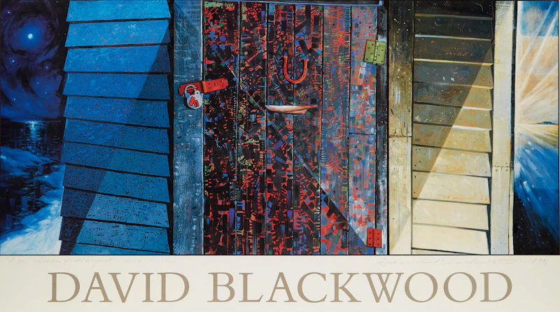 David Lloyd Blackwood, Cape Spear, Newfoundland; David Blackwood, pair of signed posters - view 5